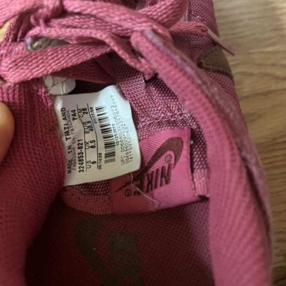 Nike Wmns Air Pegasus GX Rouge Red Volt Running 324853-621 SZ 9 - Picture 7 of 7